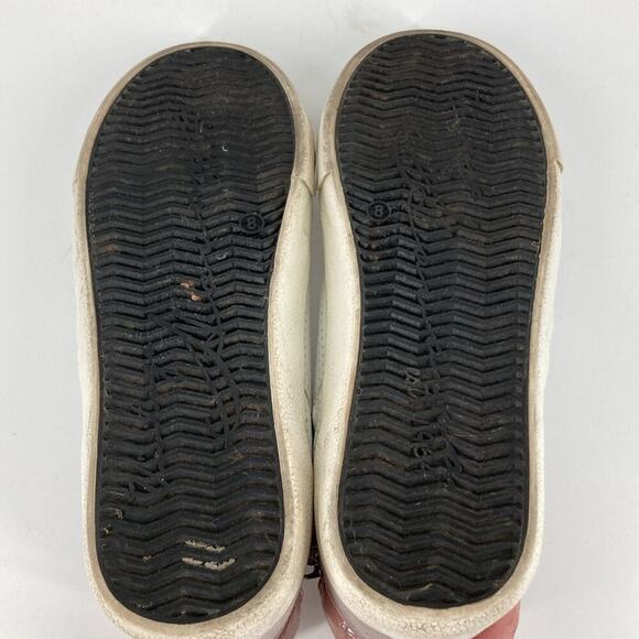 Vintage Havana Womens White Pink Lace Ups High Tops Sneakers Size 8 - Picture 14 of 15